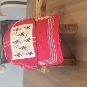 Red Christmas Ball Cap